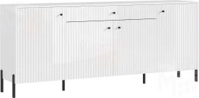 Комод Оливия (белый) ножки металл