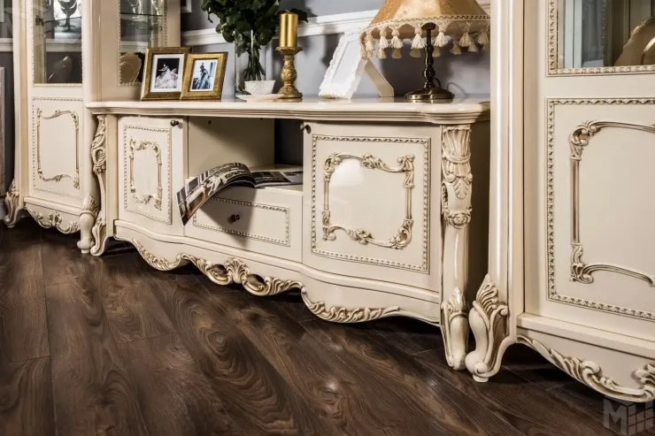 Тумба ТВ Джоконда крем глянец