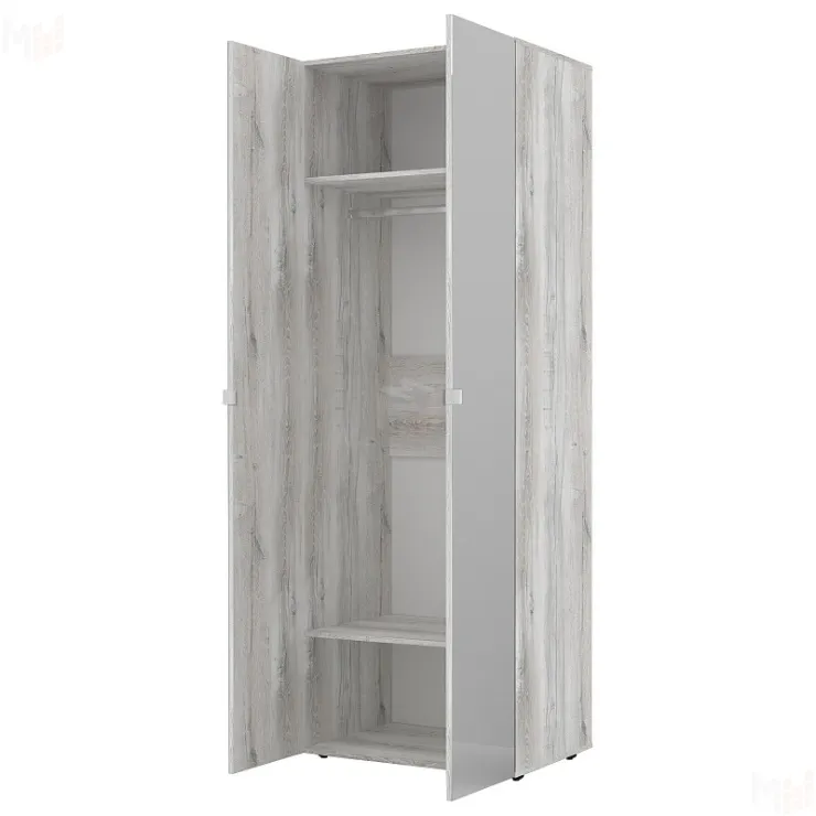 Шкаф для одежды Neo 54  Дуб шавиниган ФАСАД Зеркало