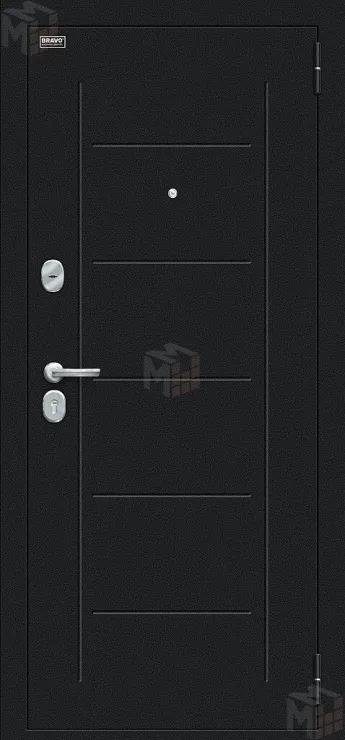 Входная металлическая дверь Борн Букле черное/Wenge Veralinga