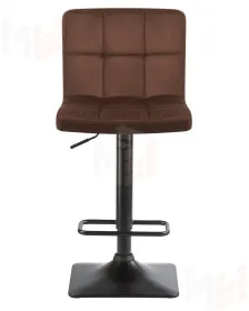Стул барный DOBRIN DOMINIC (шоколадный велюр (MJ9-111))