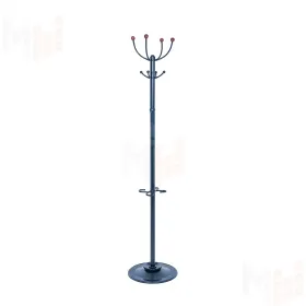 Вешалка напольная Leset Квадро-2 (Чёрный)