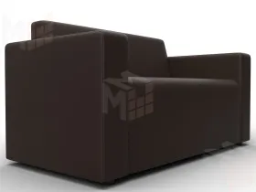 Диван прямой Лига-093 ( Коричневый )
