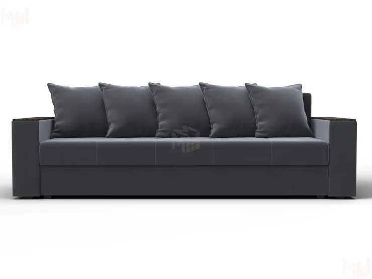 Диван прямой Дубай Лайт ( Серый )