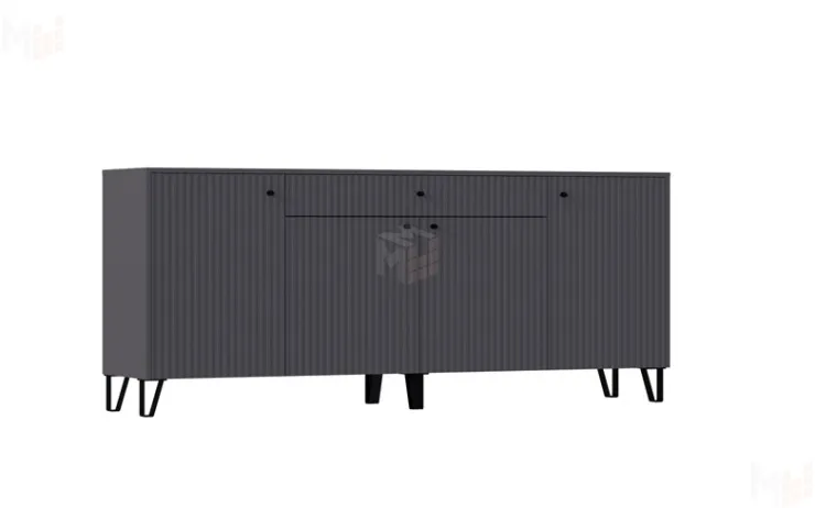 Комод Оливия (графит софт)