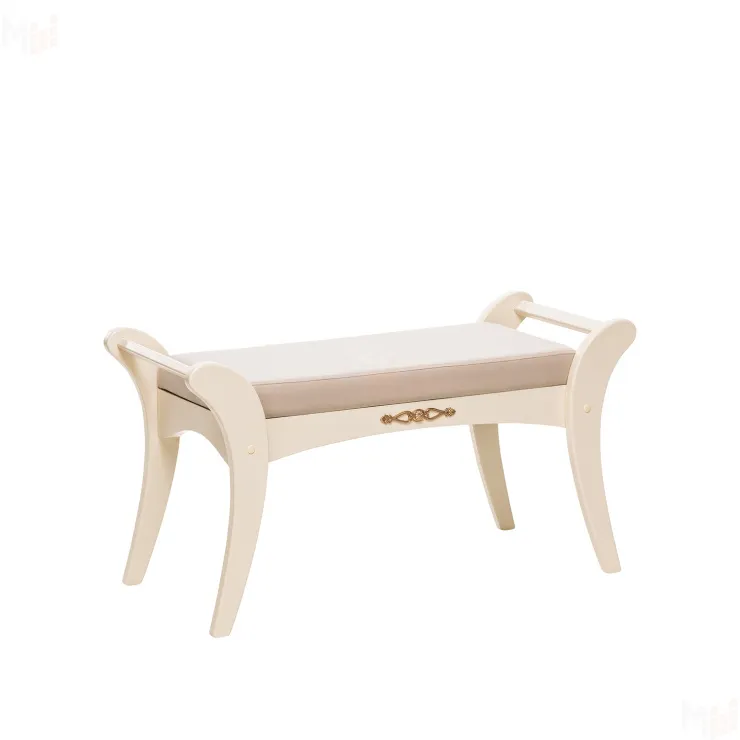 Банкетка Leset "Стефани" (Дуб шампань/V18 бежевый)