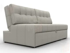 Диван прямой Лига-107 (160) ( Амур 02 бежевый )