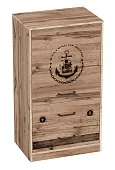 Тумба с дверцей и ящиками  Фрегат