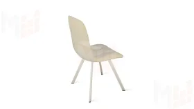 Стул Бруно (паук Т2) Бежевый муар, Кожзам Бежевый