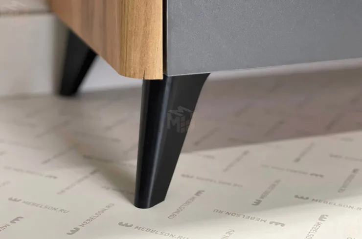 Комод Адам дуб крафт золотой/графит