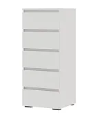 Комод Хелен КМ 03 502 5 ящиков белый