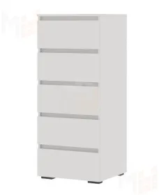 Комод Хелен КМ 03 502 5 ящиков белый