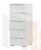 Комод Хелен КМ 03 502 5 ящиков белый