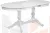 Стол деревянный раздвижной Барэнт 130 Белый