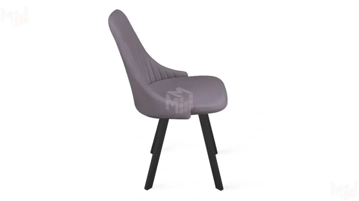 Стул Франк (паук) исп. 2 - ДП2-30 Черный матовый/Catania Lavender (лавандовый)