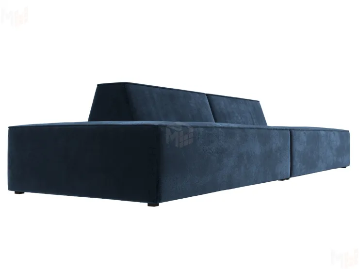 Диван прямой модульный Монс лофт ( TOWER 13 синий )