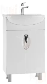 Тумба под умывальник "Элегия 50" Стандарт без ящика Айсберг