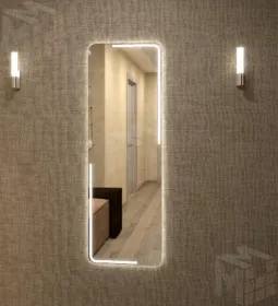 Зеркало с LED подсветкой Diana 455х1350