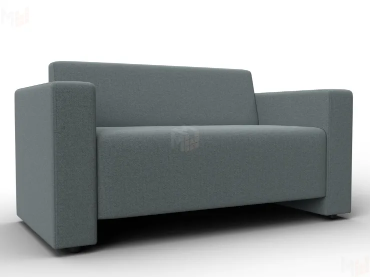 Диван прямой Лига-093 ( Амур 07 серый )