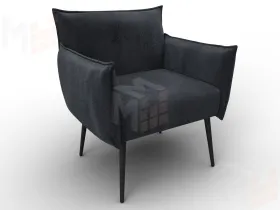 Кресло Лига-083 ( велюр TOWER 11 темно-серый )