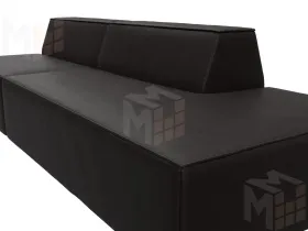 Диван прямой модульный Монс Модерн правый ( GRIFON 12 коричневый )