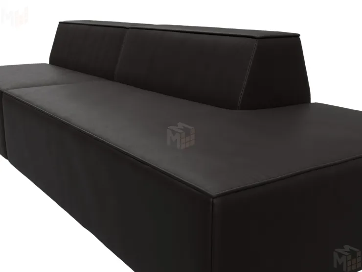 Диван прямой модульный Монс Модерн правый ( GRIFON 12 коричневый )