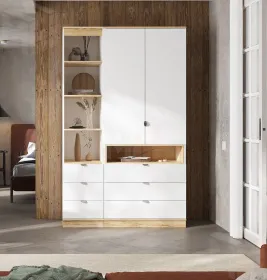 Шкаф 2-х створчатый Юкки ШК 3Я 900