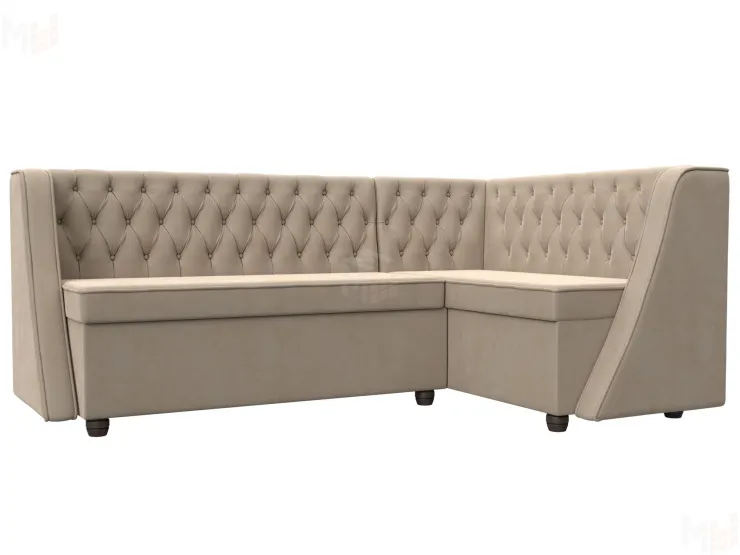 Диван кухонный угловой Лофт правый угол