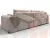 Диван угловой Лига-099 угол универсальный ( TOWER 05 бежевый )