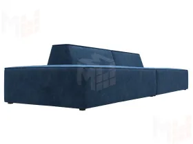 Диван прямой модульный Монс лофт ( BRUT 11 синий )