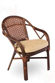 Комплект мебели из ротанга "Петани дуэт": два кресла и круглый столик 