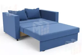 Диван-кровать Бали 1 (Синий)