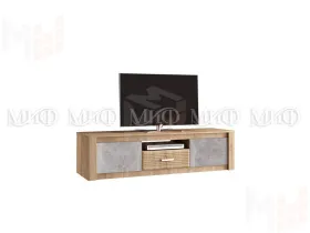 Гостиная Терра, вариант 3 (сонома/бетон темный)