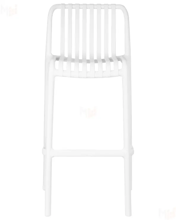 Стул барный DOBRIN CHLOE BAR (белый)