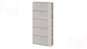 Тумба для обуви Эрика Тип 2 (Ясень шимо/бежевый)