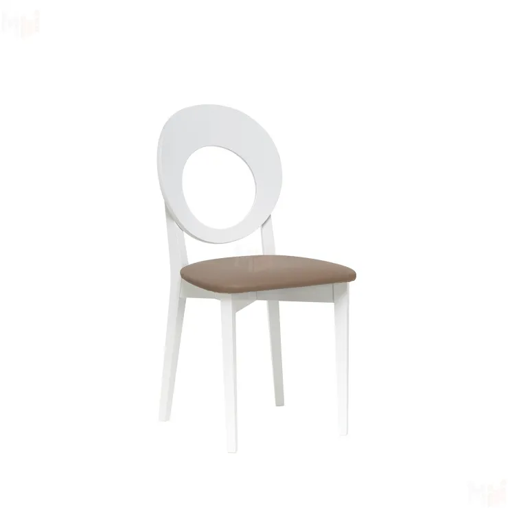 Стул Leset Хьюстон сборный (Белый/Шоколад)