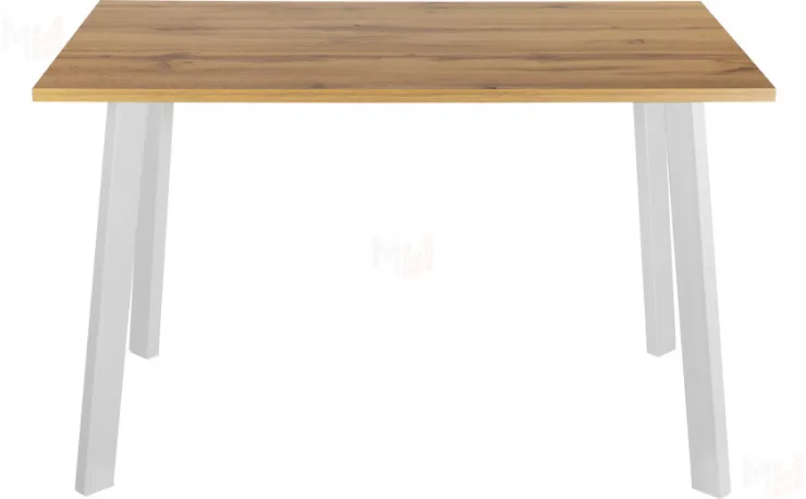 Стол Лаки Лофт 120 Дуб вотан / Белый