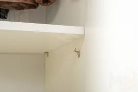 Шкаф для одежды Октава белый шагрень 13.338