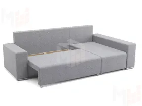 Угловой диван-кровать Маркиз Серый