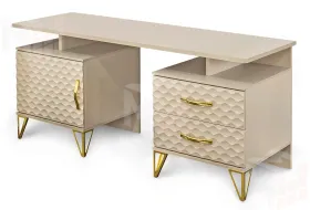 Туалетный столик Lara бежевый глянец