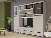 Гостиная Эколь-02 (сандал светлый)