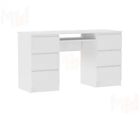 Стол письменный Мори МС-2 белый