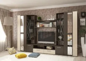 Гостиная Гамма с зеркалами