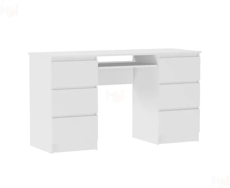 Стол письменный Мори МС-2 белый