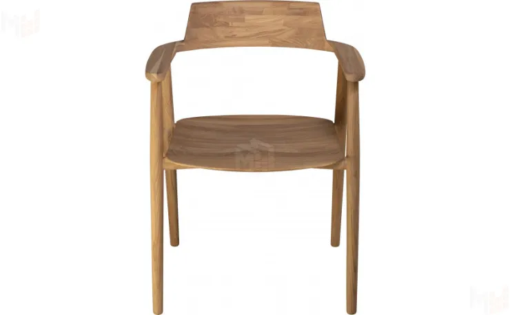 Кресло деревянное из массива дуба Сэн Дуб натуральный