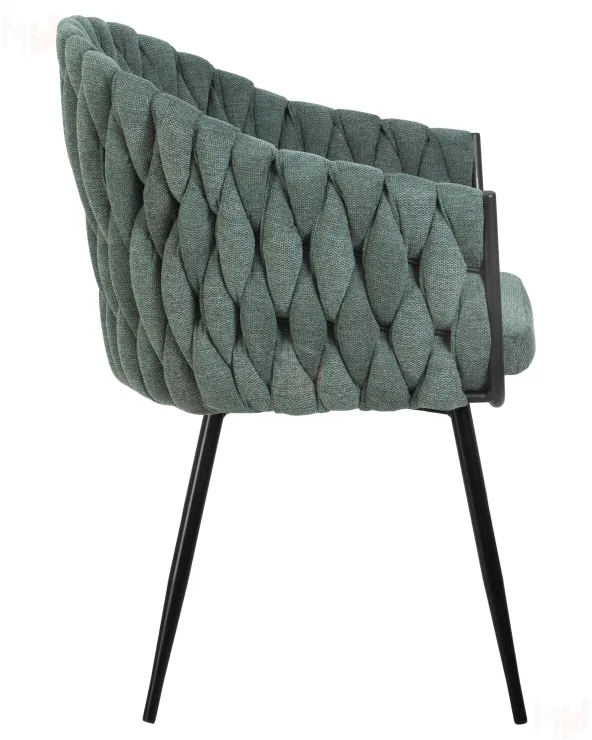 Стул обеденный DOBRIN MATILDA (зеленая ткань (LAR 275-23))