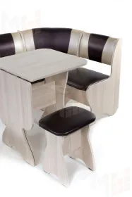 Кухонный уголок Тюльпан мини (ясень 221/101)