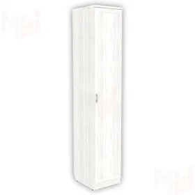 Шкаф для белья со штангой и полками 105