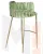 Стул барный DOBRIN EMMA GOLD (зеленый велюр (VF-08))