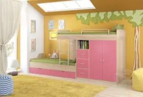 Двухъярусная Кровать Дельта - 18.04.02
